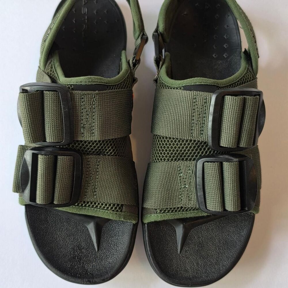 Astral Men's Green and Black Sandals
